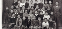 Escuela de La Cascaya, El Entrego, 1940